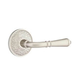 Emtek - Concealed, Privacy, Lancaster Rosette, Turino Lever, US15 - Satin Nickel