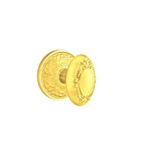 Emtek - Privacy, Lancaster Rosette, Victoria Knob, US3 Lifetime - Polished Brass