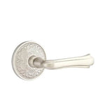 Emtek - Passage, Lancaster Rosette, Wembley Lever, RH, US15 - Satin Nickel