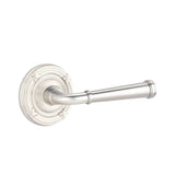 Emtek - Passage, Ribbon and Reed Rosette, Merrimack Lever, RH, US15 - Satin Nickel