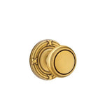 Emtek - Concealed, Passage, Ribbon and Reed Rosette, Norwich Knob, US7 - French Antique