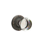 Emtek - Dummy, Ribbon and Reed Rosette, Providence Crystal Knob, US10B - Oil Rubbed Bronze