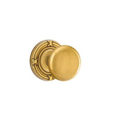 Emtek - Privacy, Ribbon and Reed Rosette, Providence Knob, US7 - French Antique