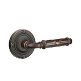 Emtek - Dummy, Ribbon and Reed Rosette, Ribbon and Reed Lever, US10B - Oil Rubbed Bronze