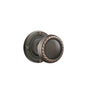 Emtek - Concealed, Privacy, Ribbon and Reed Rosette, Rope Knob, US10B - Oil Rubbed Bronze