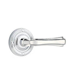 Emtek - Dummy, Ribbon and Reed Rosette, Wembley Lever, US26 - Polished Chrome