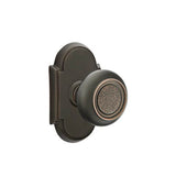 Emtek - Concealed, Passage, No.8 Rosette, Belmont Knob, US10B - Oil Rubbed Bronze
