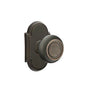 Emtek - Passage, No.8 Rosette, Belmont Knob, US10B - Oil Rubbed Bronze