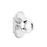 Emtek - Dummy, No.8 Rosette, Belmont Knob, US26 - Polished Chrome