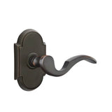 Emtek - Passage, No.8 Rosette, Cortina Lever, LH, US10B - Oil Rubbed Bronze