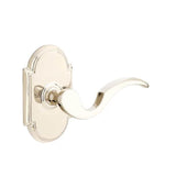Emtek - Dummy, No.8 Rosette, Cortina Lever, US14 - Polished Nickel