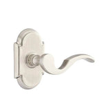 Emtek - Dummy, No.8 Rosette, Cortina Lever, US15 - Satin Nickel