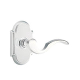Emtek - Dummy, No.8 Rosette, Cortina Lever, US26 - Polished Chrome