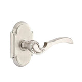 Emtek - Concealed, Passage, No.8 Rosette, Coventry Lever, US15 - Satin Nickel