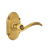 Emtek - Privacy, No.8 Rosette, Elan Lever, RH, US7 - French Antique