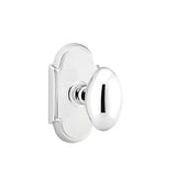 Emtek - Passage, No.8 Rosette, Egg Knob, US26 - Polished Chrome