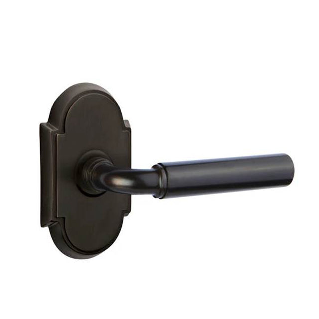 Emtek - Passage, No.8 Rosette, Manning Lever, LH, US10B - Oil Rubbed Bronze