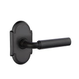 Emtek - Dummy, No.8 Rosette, Manning Lever, US19 - Flat Black