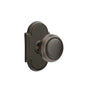 Emtek - Concealed, Passage, No.8 Rosette, Norwich Knob, US10B - Oil Rubbed Bronze