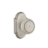 Emtek - Concealed, Passage, No.8 Rosette, Norwich Knob, US15A - Pewter