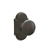 Emtek - Concealed, Passage, No.8 Rosette, Providence Knob, US10B - Oil Rubbed Bronze