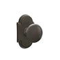 Emtek - Concealed, Passage, No.8 Rosette, Providence Knob, US10B - Oil Rubbed Bronze