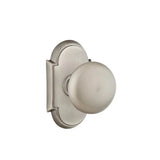 Emtek - Concealed, Passage, No.8 Rosette, Providence Knob, US15A - Pewter