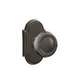 Emtek - Dummy, No.8 Rosette, Ribbon and Reed Knob, US10B - Oil Rubbed Bronze