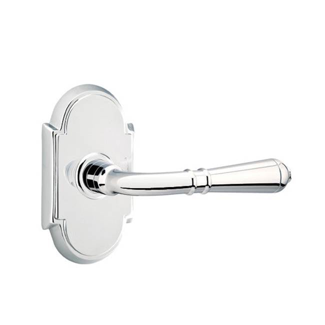 Emtek - Dummy, No.8 Rosette, Turino Lever, US26 - Polished Chrome