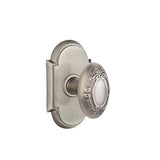 Emtek - Dummy, No.8 Rosette, Victoria Knob, US15A - Pewter