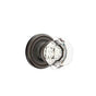 Emtek - Concealed, Privacy, Regular Rosette, Old Town Clear Knob, US10B - Oil Rubbed Bronze