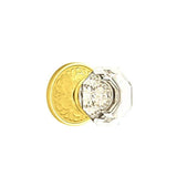 Emtek - Concealed, Passage, Lancaster Rosette, Old Town Clear Knob, US3 Lifetime - Polished Brass