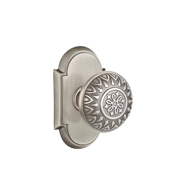 Emtek - Dummy, No.8 Rosette, Lancaster Knob, US15A - Pewter