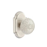 Emtek - Dummy, No.8 Rosette, Lancaster Knob, US15 - Satin Nickel