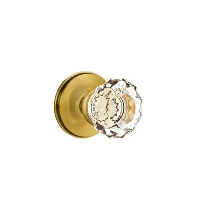Emtek - Dummy, Watford Rosette, Astoria Crystal Knob, US7 - French Antique