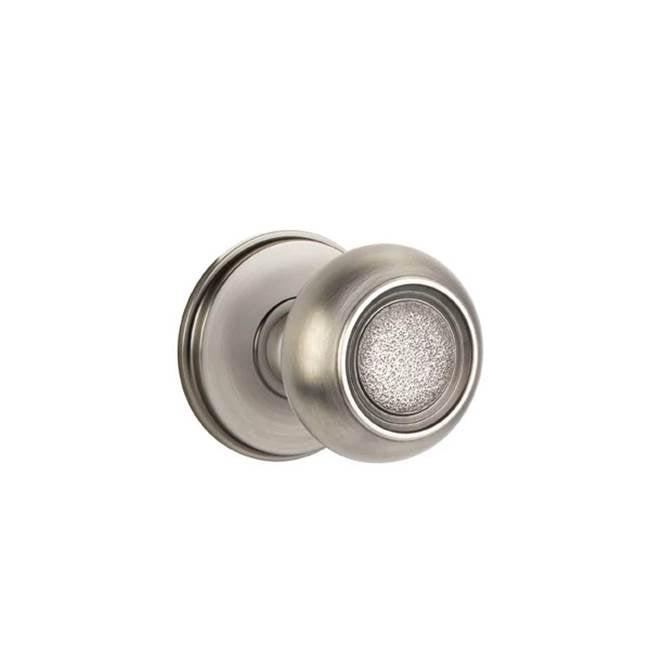 Emtek - Concealed, Passage, Watford Rosette, Belmont Knob, US15A - Pewter