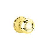 Emtek - Passage, Watford Rosette, Belmont Knob, US3NL - Unlacquered Brass