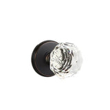 Emtek - Privacy, Watford Rosette, Diamond Crystal Knob, US10B - Oil Rubbed Bronze
