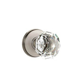 Emtek - Passage, Watford Rosette, Diamond Crystal Knob, US15A - Pewter