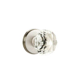 Emtek - Passage, Watford Rosette, Diamond Crystal Knob, US15 - Satin Nickel