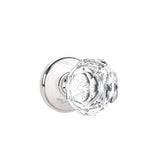 Emtek - Dummy, Watford Rosette, Diamond Crystal Knob, US26 - Polished Chrome
