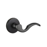 Emtek - Privacy, Watford Rosette, Cortina Lever, RH, US19 - Flat Black
