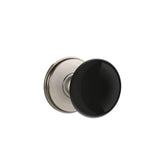 Emtek - Privacy, Watford Rosette, Ebony Porcelain Knob, US15A - Pewter