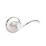 Emtek - Passage, Watford Rosette, Elan Lever, RH, US26 - Polished Chrome