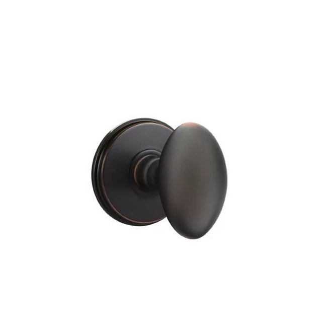 Emtek - Concealed, Privacy, Watford Rosette, Egg Knob, US10B - Oil Rubbed Bronze