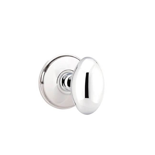 Emtek - Dummy, Watford Rosette, Egg Knob, US26 - Polished Chrome