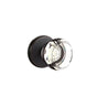 Emtek - Passage, Watford Rosette, Georgetown Crystal Knob, US10B - Oil Rubbed Bronze