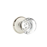 Emtek - Passage, Watford Rosette, Georgetown Crystal Knob, US14 - Polished Nickel