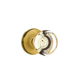 Emtek - Passage, Watford Rosette, Georgetown Crystal Knob, US7 - French Antique