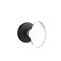 Emtek - Passage, Watford Rosette, Hampton Crystal Knob, US10B - Oil Rubbed Bronze